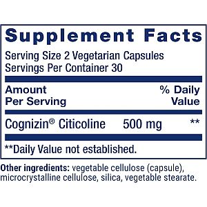 Life Extension - Citicoline - 60 vcaps