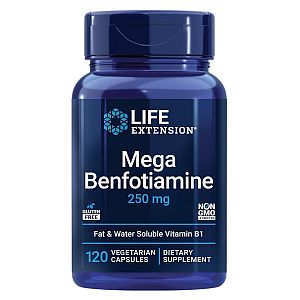 Life Extension Mega Benfotiamine 120 vcaps