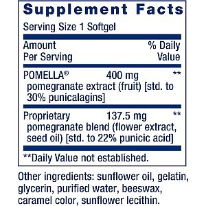 Life Extension - Pomegranate Complete - 30 gels