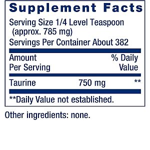 Life Extension - Taurine Powder - 300 grams