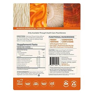 MYCO Clinic - Musculoskeletal Health Mushroom Gummies - 60 gummies
