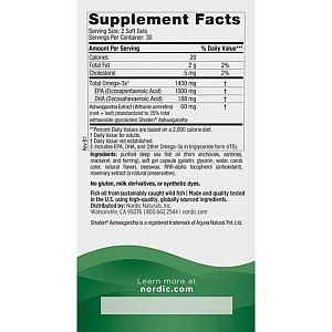 Nordic Naturals - Mood Support Omega Blend - 60 gels