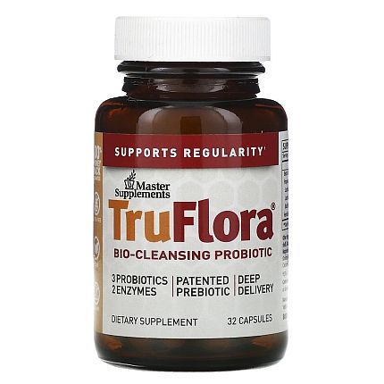 Master Supplements TruFlora (Bio-Cleansing Probiotic) 32 vcaps