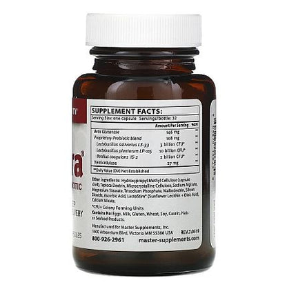 Master Supplements - TruFlora (Bio-Cleansing Probiotic) - 32 vcaps