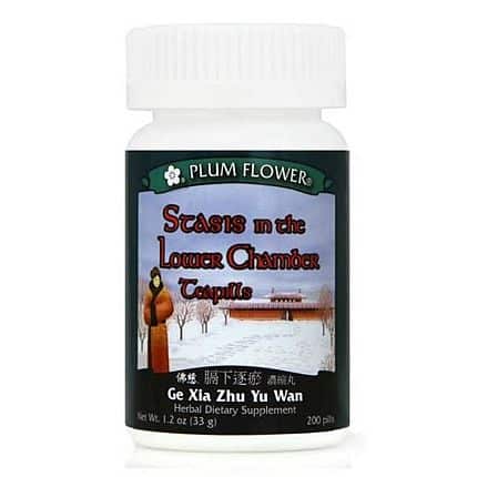Plum Flower Stasis In The Lower Chamber (Ge Xia Zhu Yu Wan) 200 teapills