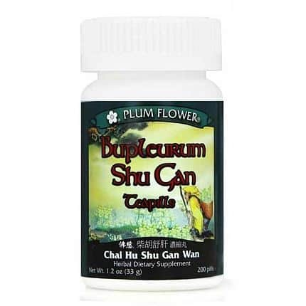 Plum Flower Bupleurum Shu Gan (Chai Hu Shu Gan Wan) 200 teapills