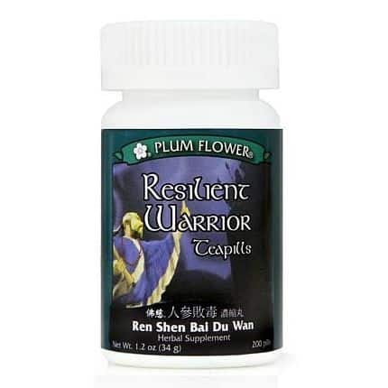 Plum Flower Resilient Warrior (Ren Shen Bai Du Wan) 200 teapills