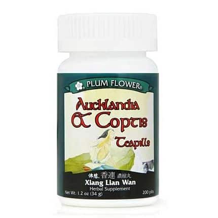 Plum Flower Aucklandia & Coptis (Xiang Lian Wan) 200 teapills