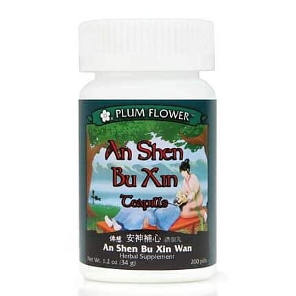 Plum Flower An Shen Bu Xin (An Shen Bu Xin Wan) 200 teapills