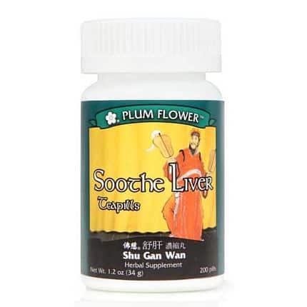 Plum Flower Soothe Liver (Shu Gan Wan) 200 teapills