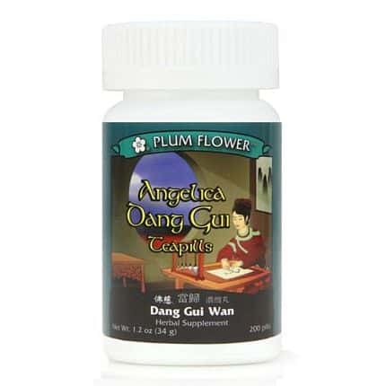 Plum Flower Angelica Dang Gui (Dang Gui Wan) 200 teapills