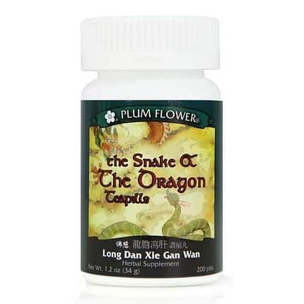 Plum Flower Snake & The Dragon (Long Dan Xie Gan Wan) 200 teapills