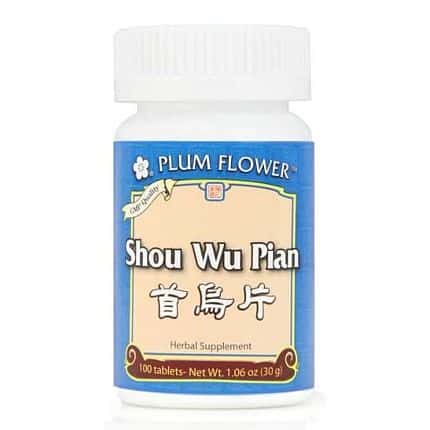 Plum Flower Shou Wu Pian 100 tablets