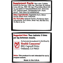 Health Concerns - Adrenosen - 90 tabs