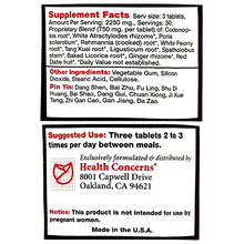 Health Concerns - Eight Treasures - 90 tabs