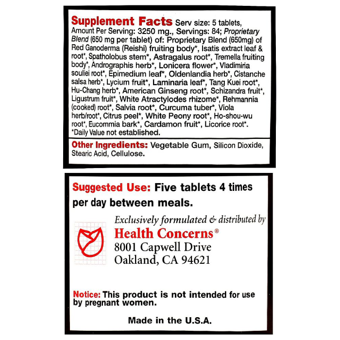 Health Concerns - Enhance - 420 tabs