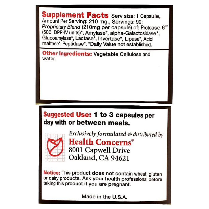 Health Concerns - Enteromend - 90 caps