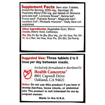 Health Concerns - Gentle Senna - 90 tabs