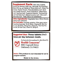 Health Concerns - Heavenly Water - 90 tabs