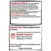 Health Concerns - Isatis Gold - 90 tabs