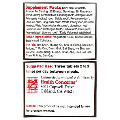 Health Concerns - Postpartum - 270 tabs