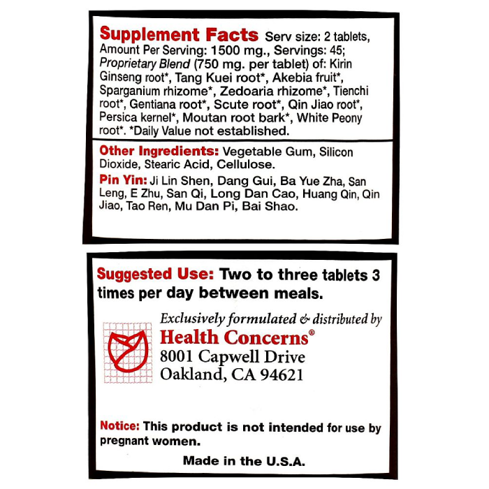 Health Concerns - Regeneration - 90 tabs