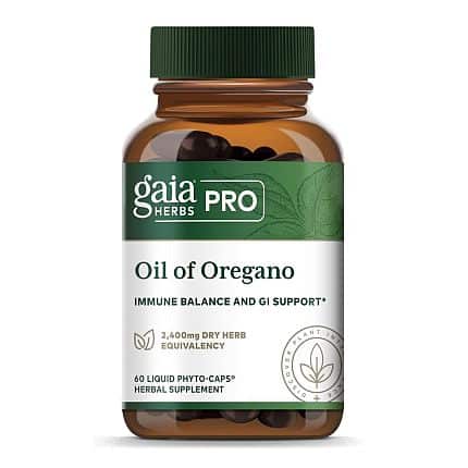 Gaia Herbs Pro Oil Of Oregano 60 lvcaps