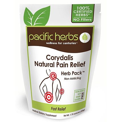 Pacific Herbs Corydalis Pain Relief Herb Pack 50 grams