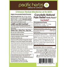 Pacific Herbs - Corydalis Pain Relief Herb Pack - 50 grams