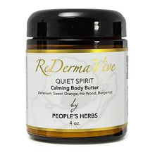 People's Herbs ReDermaVive Quiet Spirit Calming Body Butter 4 oz