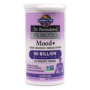 Garden of Life Dr. Formulated Probiotics Mood + 50B 30 vcaps
Rich text editor
Description