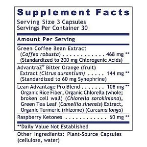 Premier Research Labs - Lean Advantage - 90 caps