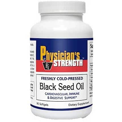 Physician's Strength Black Seed Oil 90 gels