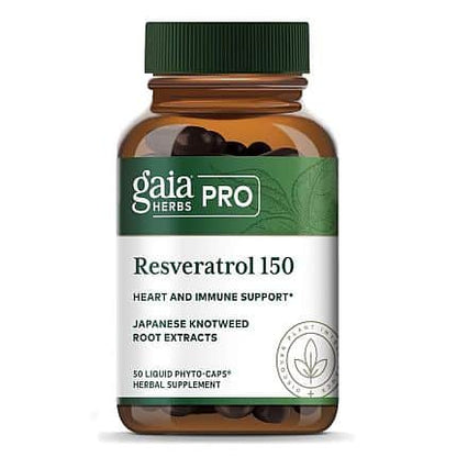 Gaia Herbs Pro Resveratrol 150 50 lvcaps