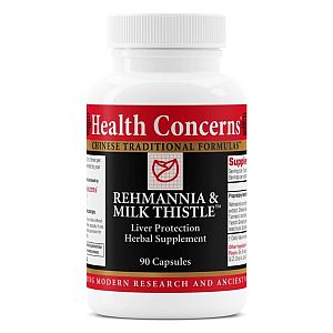 Health Concerns Rehmannia & Milk Thistle 90 caps