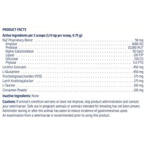 Rx Vitamins Pets – Rx Zyme Powder - 120 grams