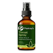 Peekay's Herbs Throat Spray 2 oz