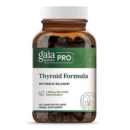 Gaia Herbs Thyroid Formula 120 lvcaps
