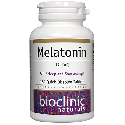 Bioclinic Naturals Melatonin 10 mg 180 tabs