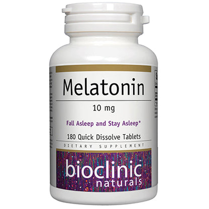 Bioclinic Naturals Melatonin 10 mg 180 tabs