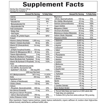 Bioclinic Naturals - ElementalAll Biological Diet (Chocolate) - 9 svg