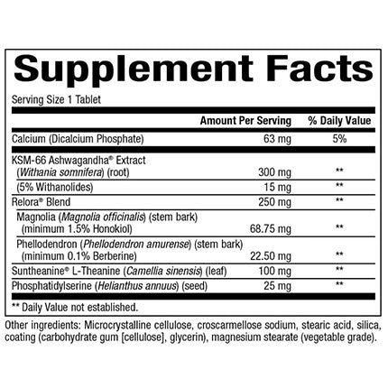 Bioclinic Naturals - CortAlign Stress Manager - 90 tabs