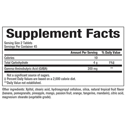 Bioclinic Naturals - GABA-Pro (Tropical Breeze) - 90 chews