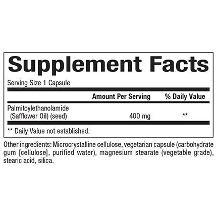 Bioclinic Naturals - PEA (Palmitoylethanolamide) - 90 vcaps