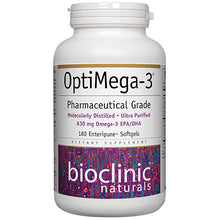 Bioclinic Naturals OptiMega 3 180 softgels