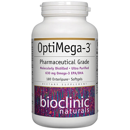 Bioclinic Naturals OptiMega 3 180 softgels