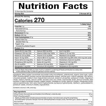 Bioclinic Naturals - PGX Weightloss Meal Replacement Chocolate - 35 oz