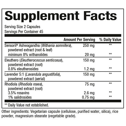 Bioclinic Naturals - Sereni-Pro Adrenal Support - 90 vcaps