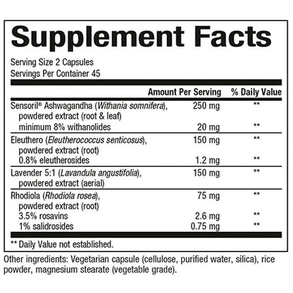 Bioclinic Naturals - Sereni-Pro Adrenal Support - 90 vcaps