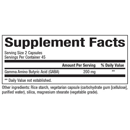 Bioclinic Naturals - GABA-Pro - 90 vcaps